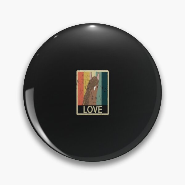 Item preview, Bay Horse Love Vintage Distressed Design Horse Lover  designed and sold by Linh-1.