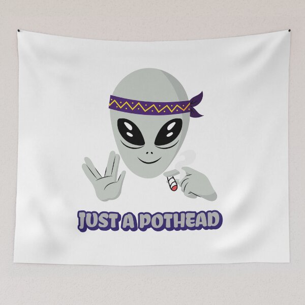 Item preview, Pothead Alien designed and sold by PotheadTees.