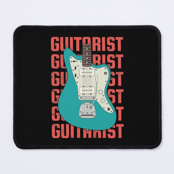 Item preview, Guitarist Repeated Text Offset Style Electric Guitar Body designed and sold by nightsworthy.