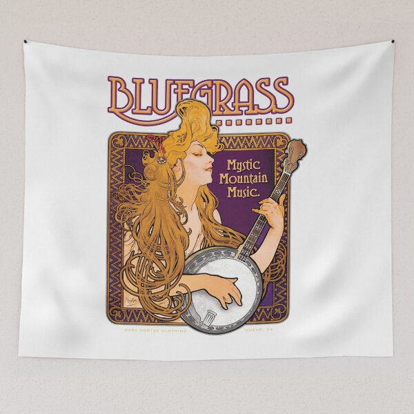 Item preview, Bluegrass Alphonse Mucha designed and sold by tamekiaarlene75.