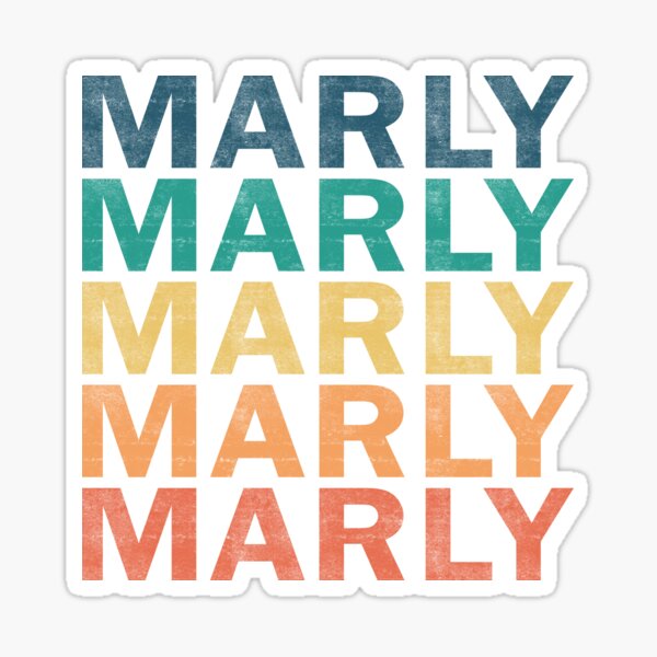 Marly Stickers for Sale