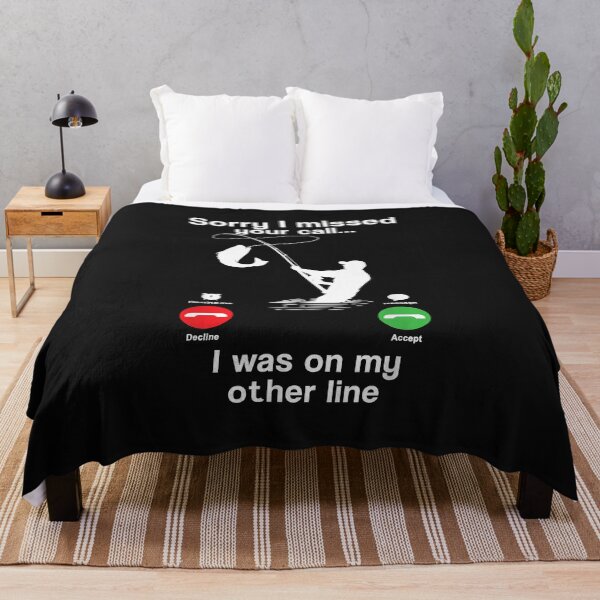 Item preview, Funny Sorry I Missed Your Call Was On Other Line Fishing Men designed and sold by SeleneFrances.