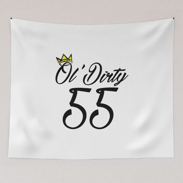 Item preview, 55th birthday ol 'dirty birthday designed and sold by blackoutstudios.