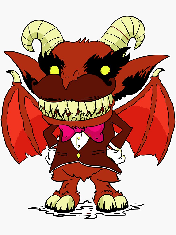 "Jersey Devil FullColor" Sticker for Sale by ubbinsm Redbubble
