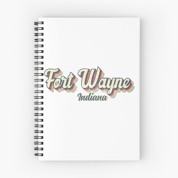 Item preview, Fort Wayne City Indiana Retro Vintage 70s rainbow designed and sold by Teelogic.