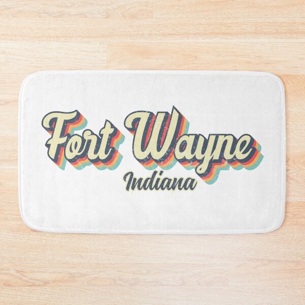 Item preview, Fort Wayne City Indiana Retro Vintage 70s rainbow designed and sold by Teelogic.