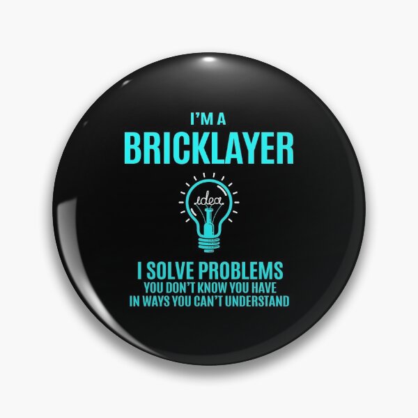 Item preview, Bricklayer T Shirt - I Solve Problems Gift Item Tee designed and sold by ccombercor.