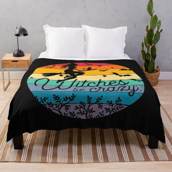 Item preview, Vintage Witches Be Crazy Retro Sunset Halloween designed and sold by Frankbelcher343.