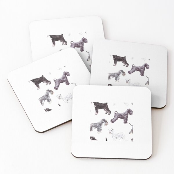 Item preview, Our Schnauz in the Middle of the Street - Miniature Schnauzer Pattern designed and sold by Amber Westwood.