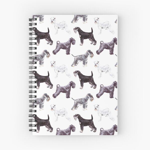Item preview, Our Schnauz in the Middle of the Street - Miniature Schnauzer Pattern designed and sold by Amber Westwood.