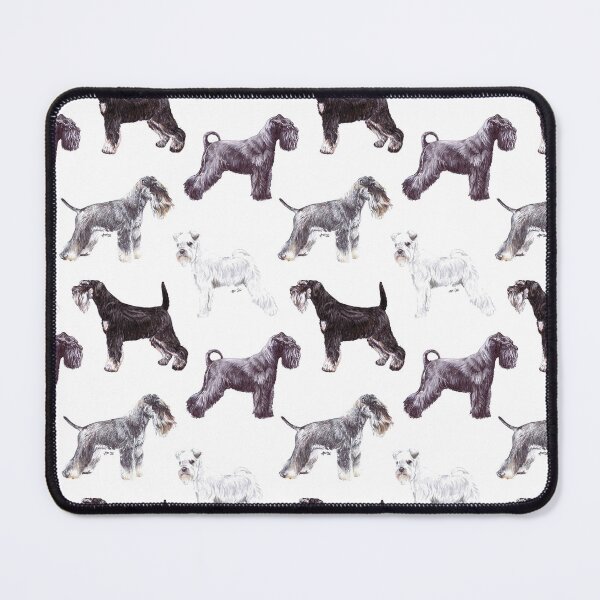 Item preview, Our Schnauz in the Middle of the Street - Miniature Schnauzer Pattern designed and sold by Amber Westwood.