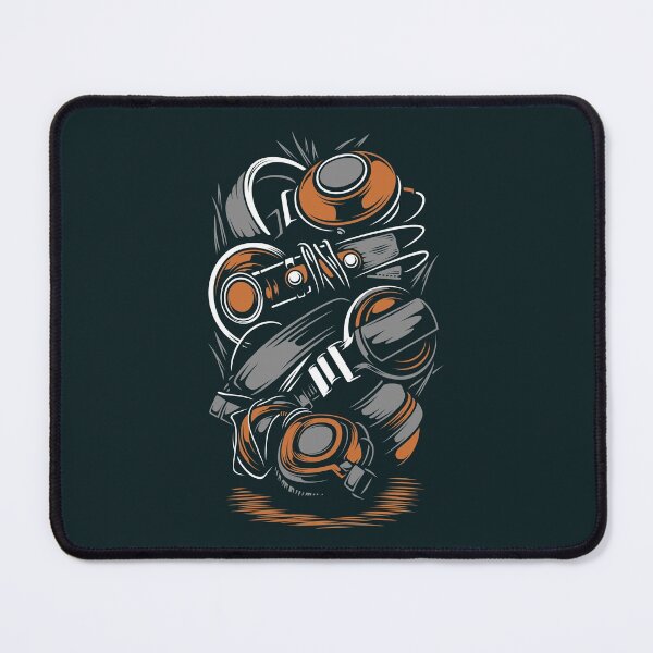 Item preview, Headphones - Illustration designed and sold by Studio  Six.