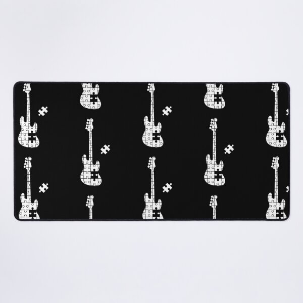 Item preview, Puzzle Bass Guitar Silhouette designed and sold by nightsworthy.