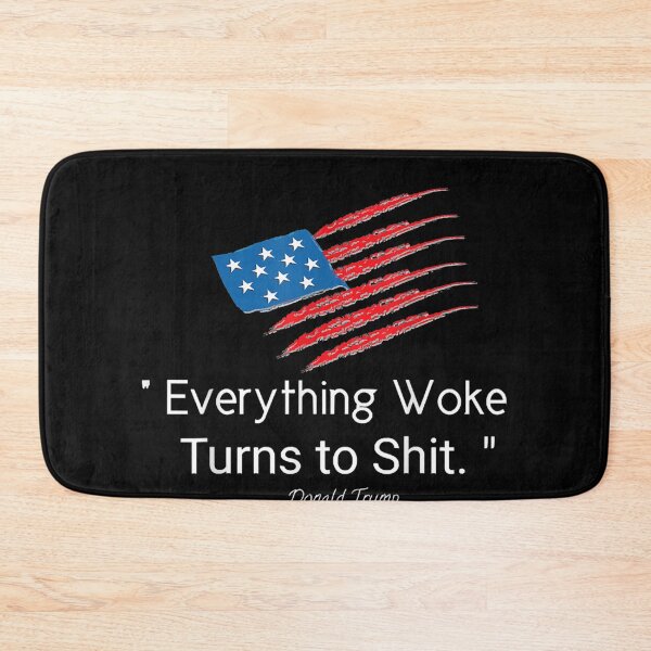 Item preview, Funny Trump "Everything Woke Turns to Shit"  designed and sold by CadellShop.
