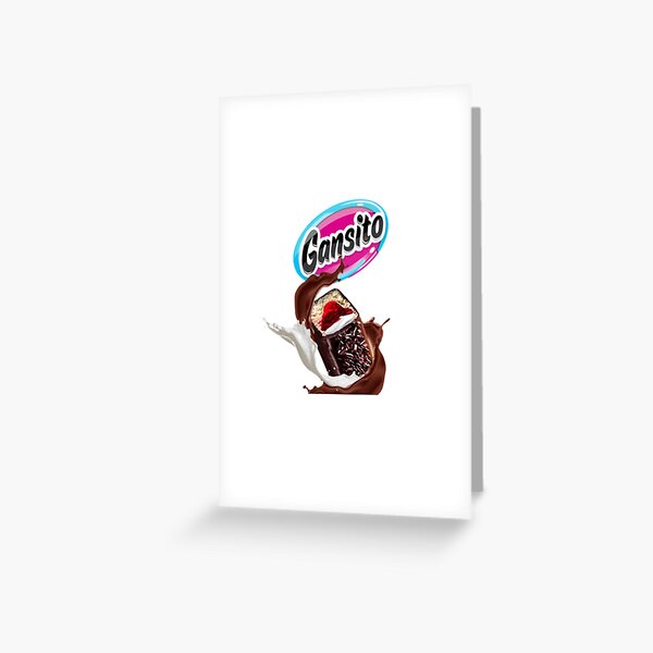 Gansito Logo Greeting Card For Sale By Oscarrios463 Redbubble