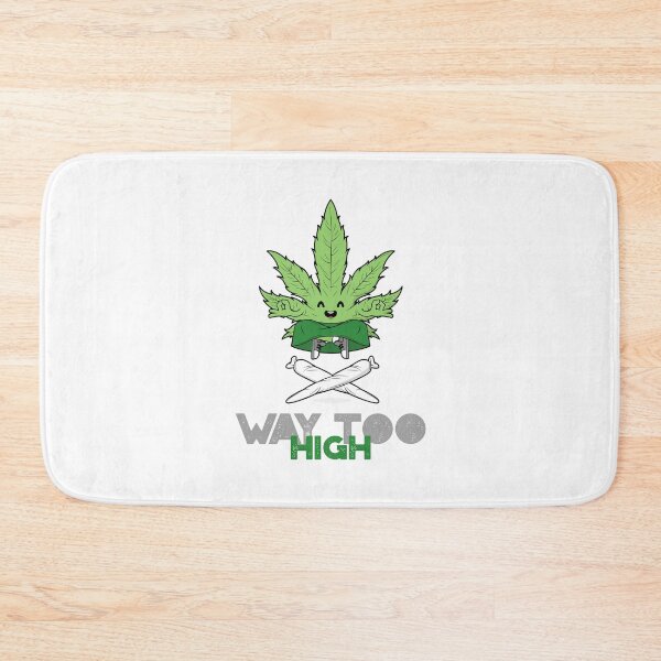 Item preview, Way Too High Pothead designed and sold by PotheadTees.