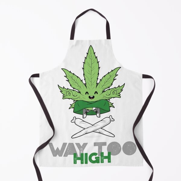 Item preview, Way Too High Pothead designed and sold by PotheadTees.