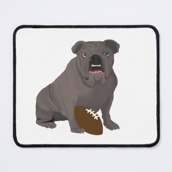 Item preview, Football Gray Bulldog designed and sold by cmd-art.