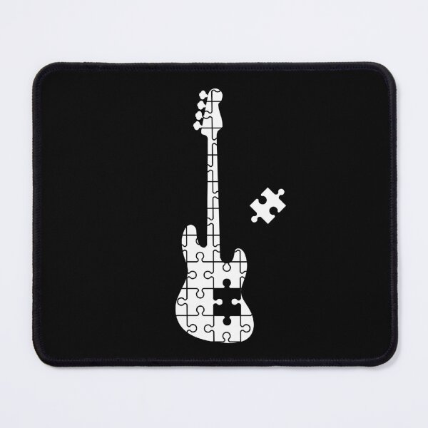 Item preview, Puzzle Bass Guitar Silhouette designed and sold by nightsworthy.