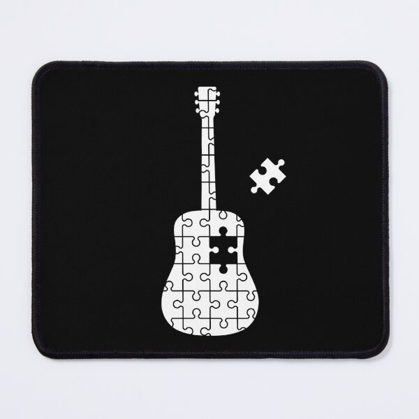 Item preview, Puzzle Acoustic Guitar Silhouette designed and sold by nightsworthy.