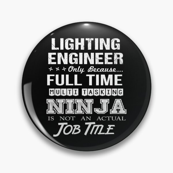 Item preview, Lighting Engineer T Shirt - Multitasking Ninja Job Gift Item Tee designed and sold by cpaddensil.