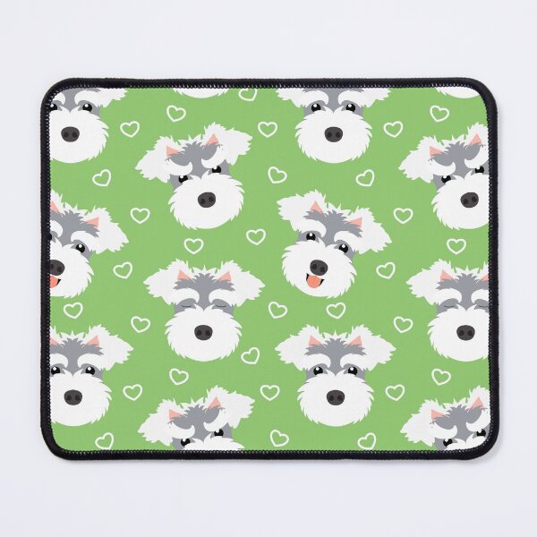 Item preview, Miniature Schnauzer Dog Emoji designed and sold by Lulupainting.