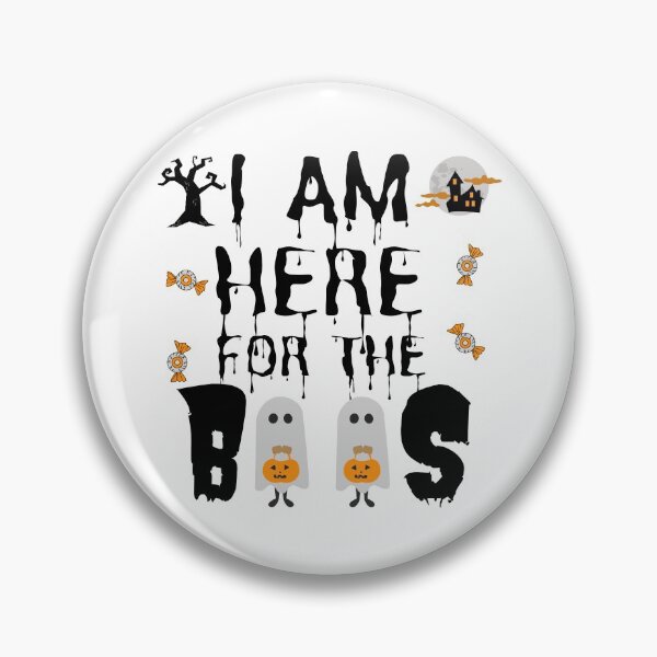 Artikelvorschau, Ich bin hier für die Boos - Halloween-Design entworfen und verkauft von Vibing-Right.