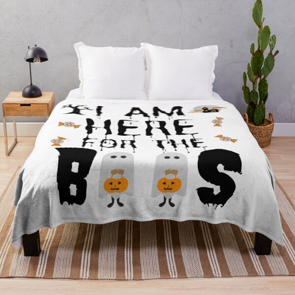 Item preview, I Am Here For The Boos - Halloween Design designed and sold by Vibing-Right.