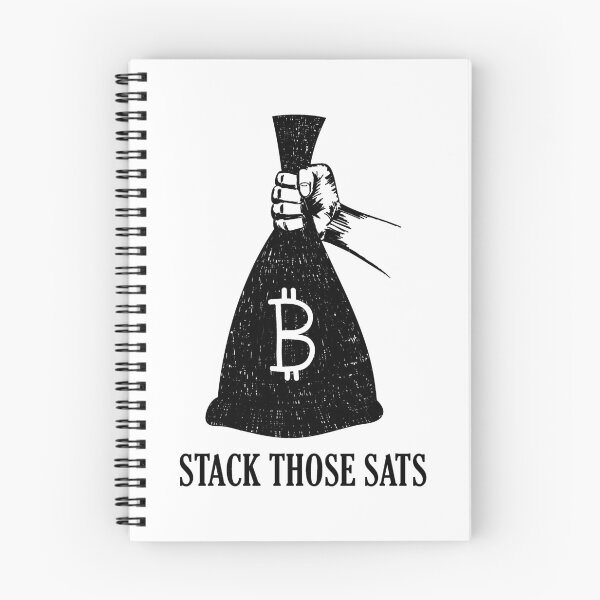 Item preview, Stack Those Sats Bitcoin Investor HODL designed and sold by ZavageDesigns.