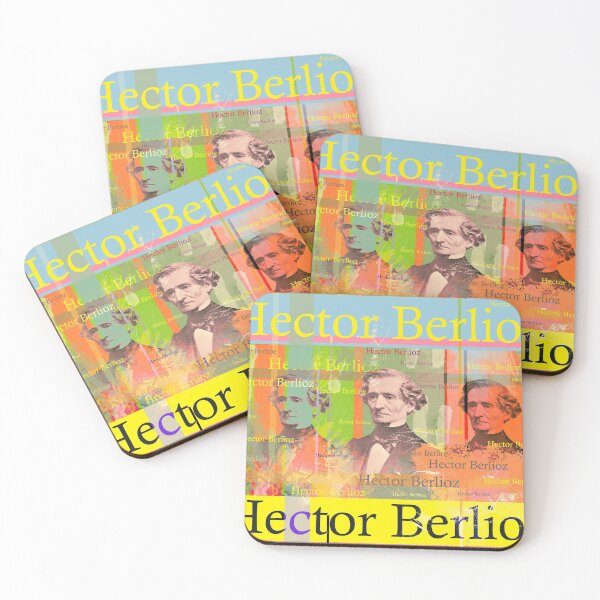 Item preview, Hector Berlioz, aesthetic portrait, composer of classical music designed and sold by Mauswohn.