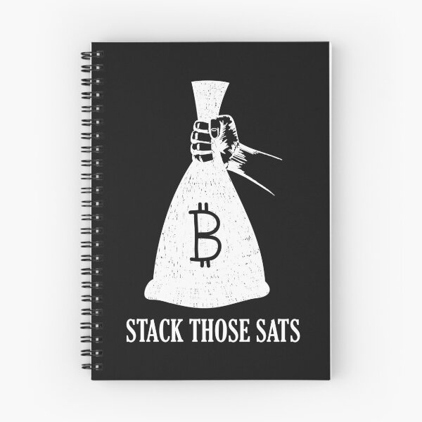 Item preview, Stack Those Sats Bitcoin Investor HODL designed and sold by ZavageDesigns.
