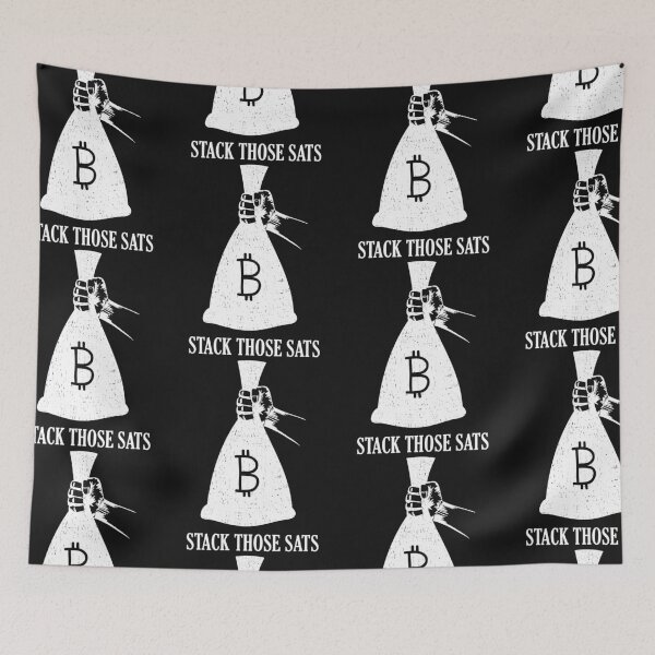 Item preview, Stack Those Sats Bitcoin Investor HODL designed and sold by ZavageDesigns.