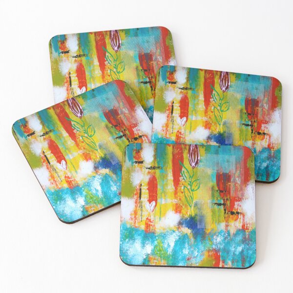 Item preview, CORINNA ABSTRACT  designed and sold by KATHLEEN TENNANT ART.