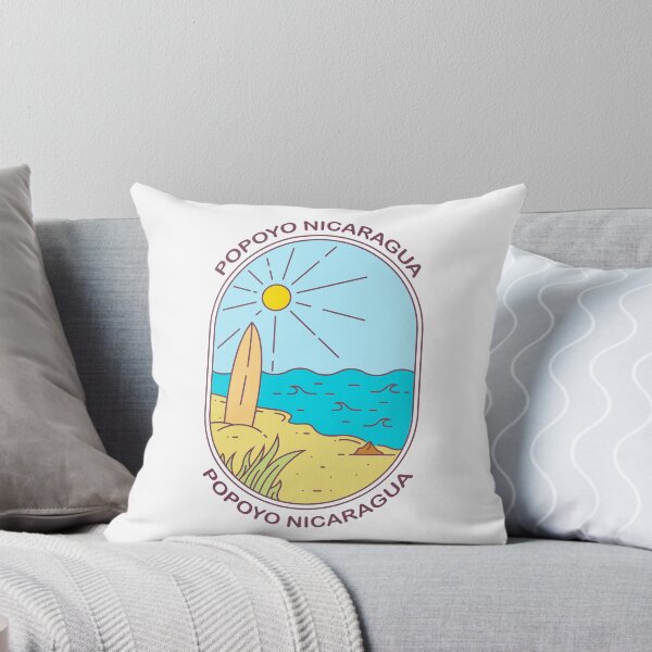 Item preview, Popoyo Nicaragua Beach Surfing designed and sold by KrisSidDesigns.