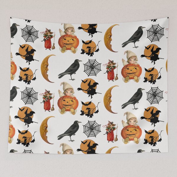 Item preview, Oldish Vintage Halloween. Happy All Hallows' Eve #8 designed and sold by Krispsm.