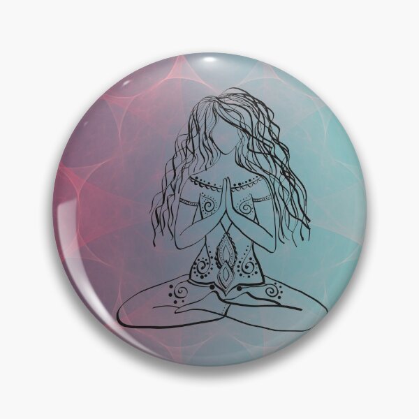 Item preview, Meditation Girl  designed and sold by GaiaSunVagabond.