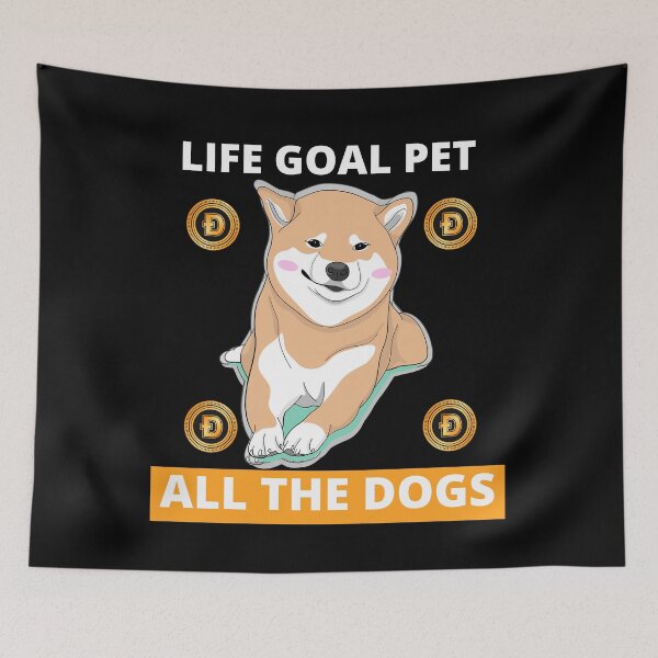 Item preview, Life Goal Pet All The Dogs designed and sold by Buzzbazaar.