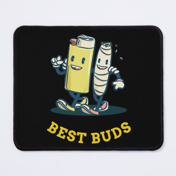 Item preview, Best Buds Pothead (Black) designed and sold by PotheadTees.