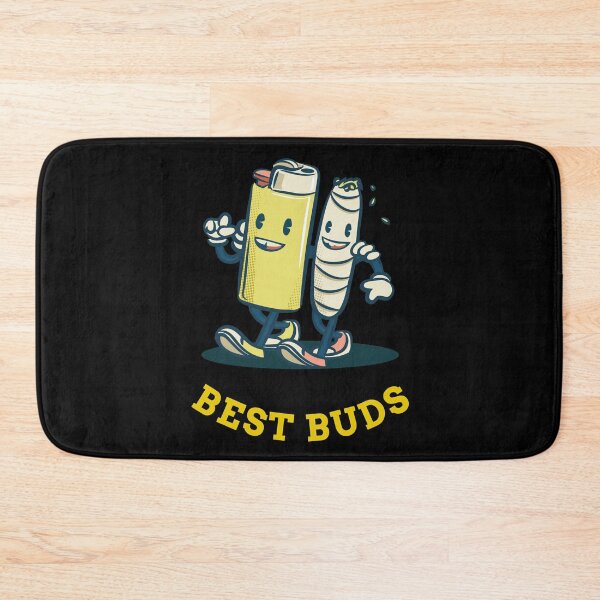 Artikelvorschau, Best Buds Kiffer (Schwarz) entworfen und verkauft von PotheadTees.
