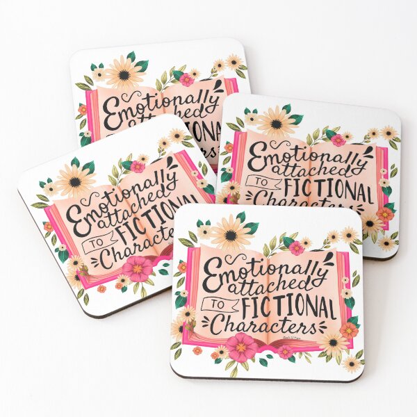Item preview, Emotionally Attached To Fictional Characters designed and sold by GlowinUp Shop.