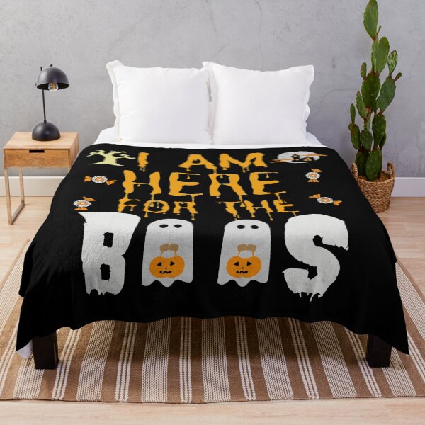 Item preview, I Am Here For The Boos - Halloween Design designed and sold by Vibing-Right.