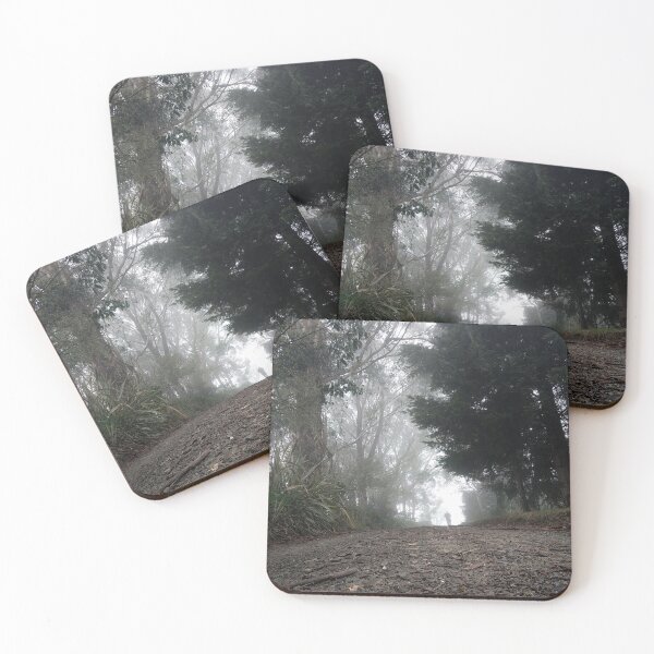 Item preview, spooky foggy forest photography designed and sold by -Lily-Anne-.