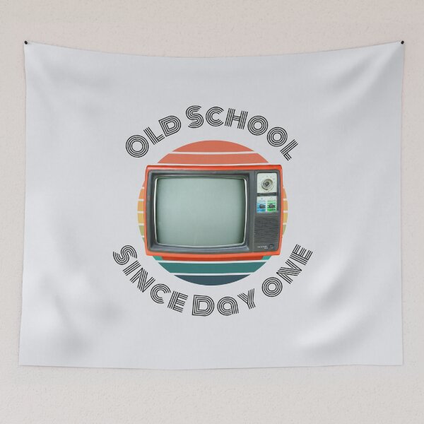 Item preview, Old School Since Day One | Living Legend | Television designed and sold by WeAreGrotesque.