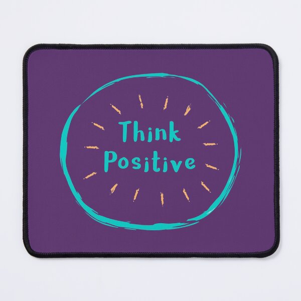 Item preview, Think Positive. Round Style Positive, Live Positive Life with Wise Quotes designed and sold by etoide.
