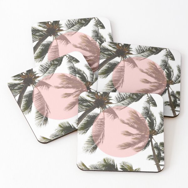 Item preview, 20_Palm trees pink sun designed and sold by ESCAPZ.