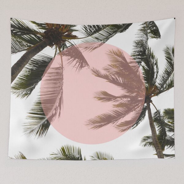 Item preview, 20_Palm trees pink sun designed and sold by ESCAPZ.