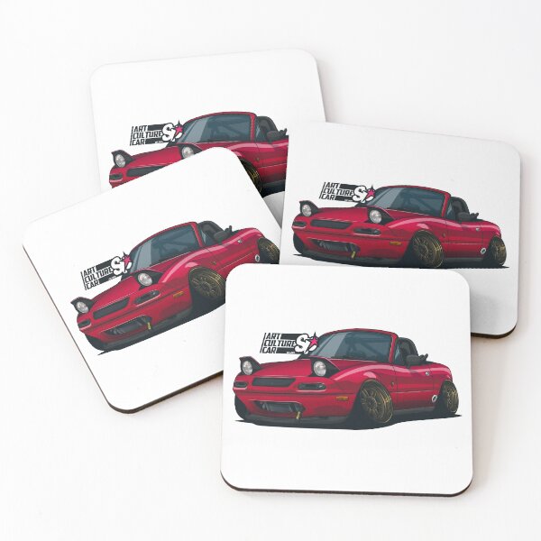 Item preview, Red Miata MX5 designed and sold by SprayPatrick.