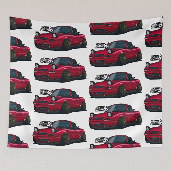 Item preview, Red Miata MX5 designed and sold by SprayPatrick.