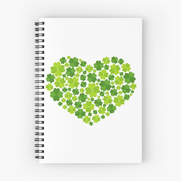 Item preview, Love Shape Lucky Four Leaf Clover designed and sold by monodesigns.