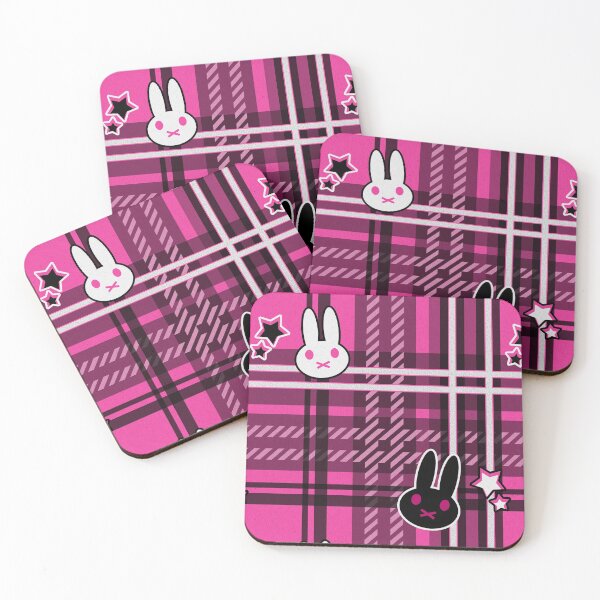Item preview, Pink Bunny Plaid designed and sold by Katcadia.